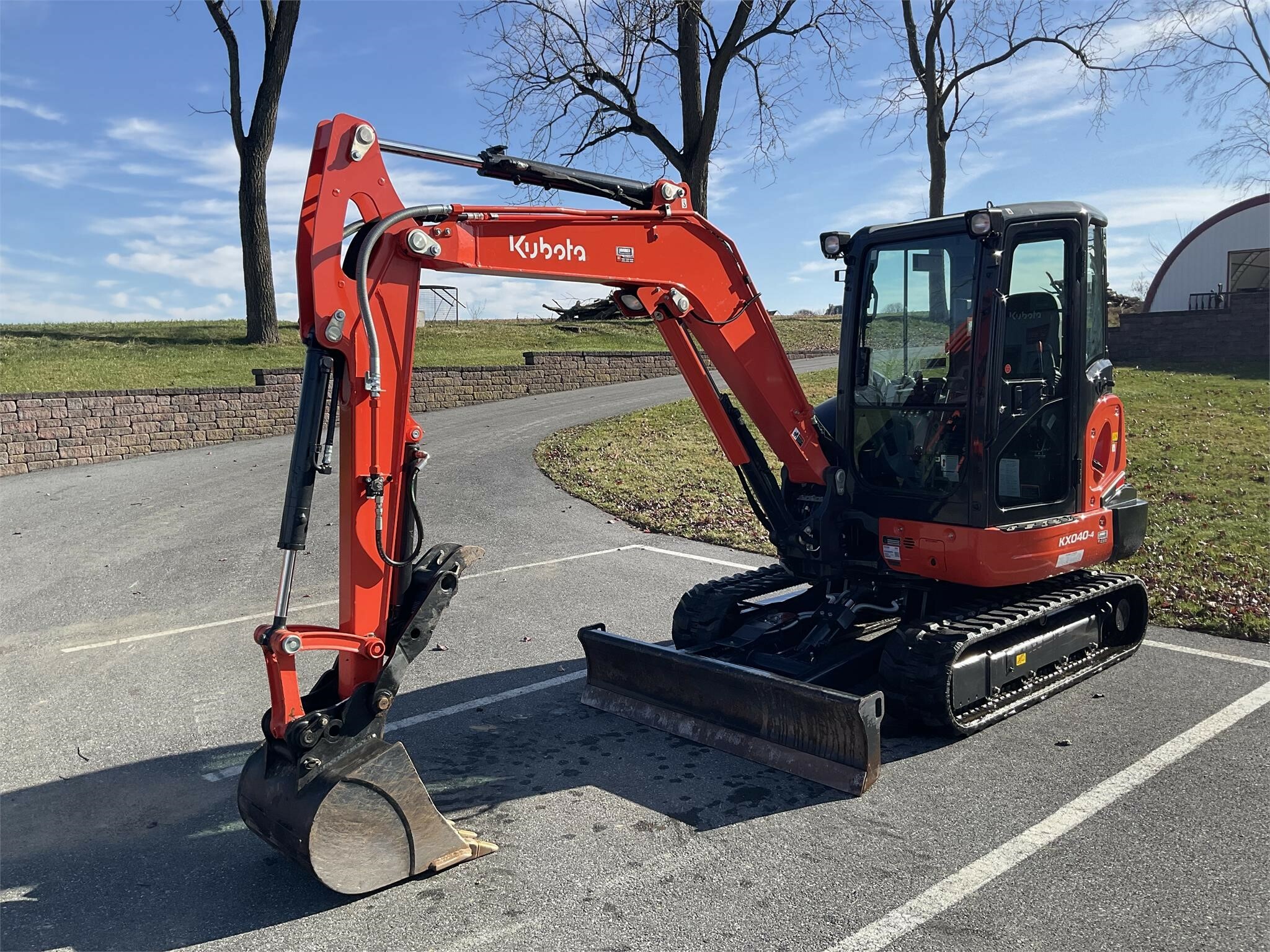 2022 Kubota KX040-4 Mini Excavator