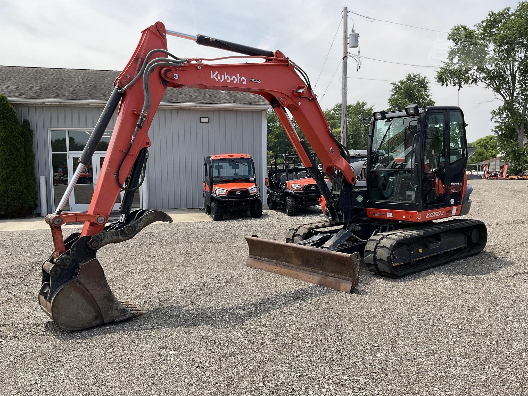 2019 Kubota KX080-4 Excavator